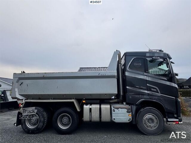 Kipper Volvo FH16 750 6x4 Tipper Truck WATCH VIDEO