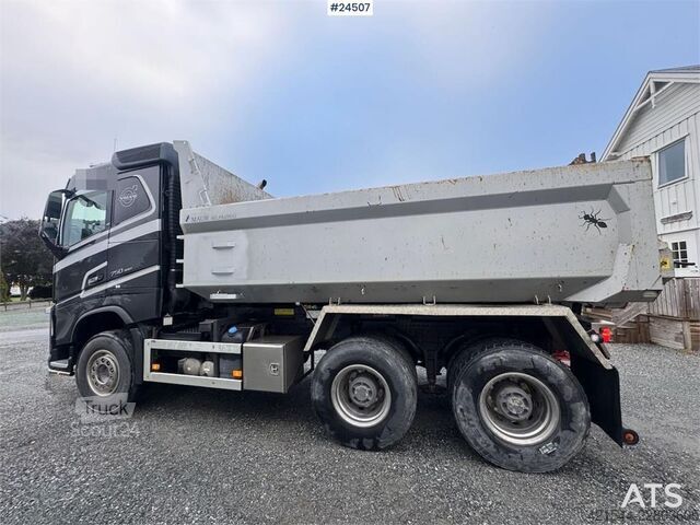 Kipper Volvo FH16 750 6x4 Tipper Truck WATCH VIDEO