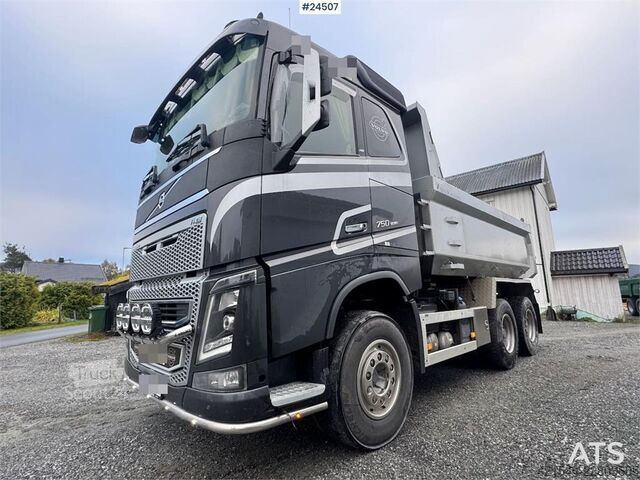 Kipper Volvo FH16 750 6x4 Tipper Truck WATCH VIDEO