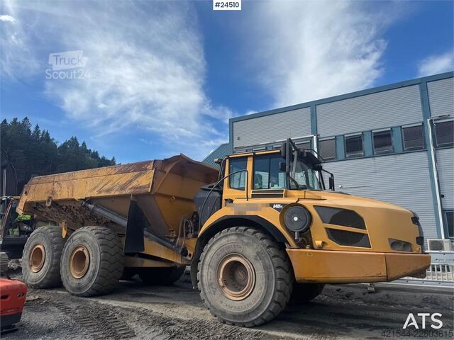 Kiepwagen Volvo A40 FS Articulated Dumper – Black Plate