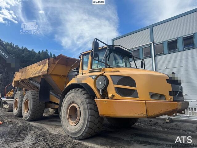 Kiepwagen Volvo A40 FS Articulated Dumper – Black Plate