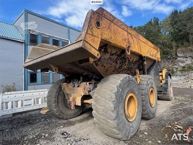Kiepwagen Volvo A40 FS Articulated Dumper – Black Plate