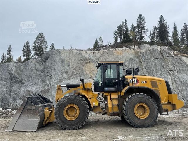 Iekrāvējs Caterpillar 966 Wheel Loader – Bucket and Weighing System – 50