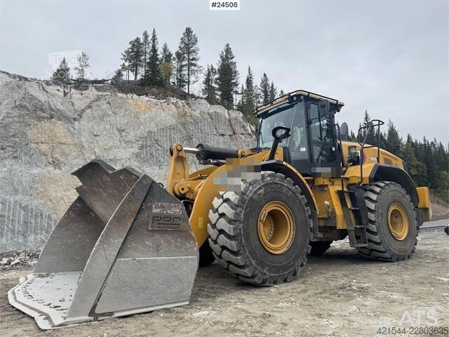 Iekrāvējs Caterpillar 966 Wheel Loader – Bucket and Weighing System – 50