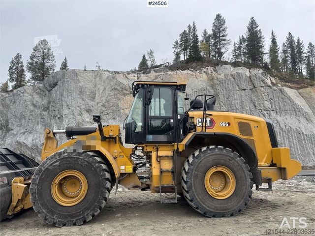 Iekrāvējs Caterpillar 966 Wheel Loader – Bucket and Weighing System – 50