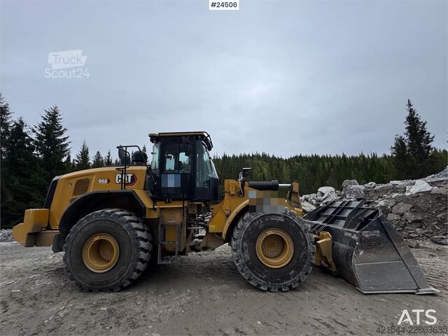 Iekrāvējs Caterpillar 966 Wheel Loader – Bucket and Weighing System – 50