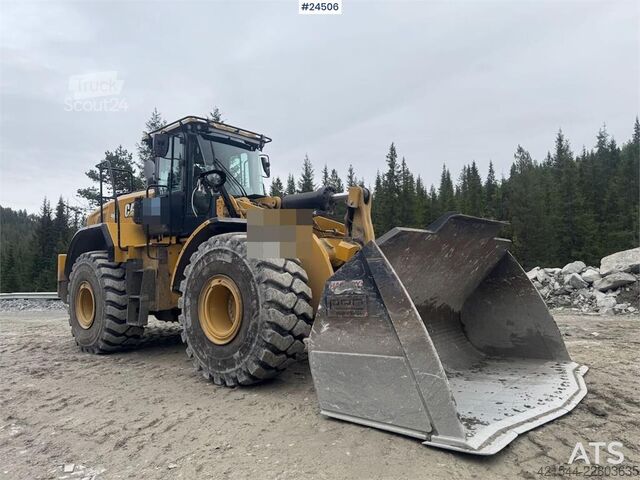 Iekrāvējs Caterpillar 966 Wheel Loader – Bucket and Weighing System – 50