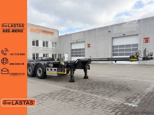 Kontejnerski transport  WEB TRAILER 3 axle Container chassis / Wechselfahr