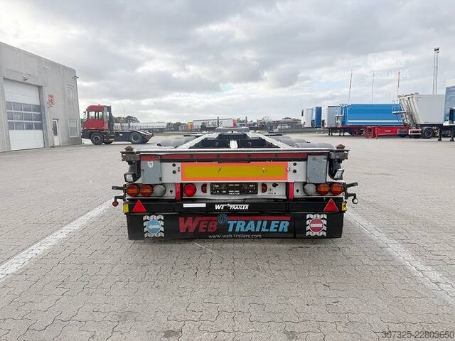 Kontejnerski transport  WEB TRAILER 3 axle Container chassis / Wechselfahr