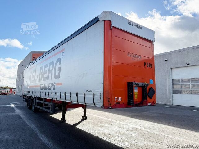 Posuvné plachty Kel-Berg City curtain / 2 axle City-Plane