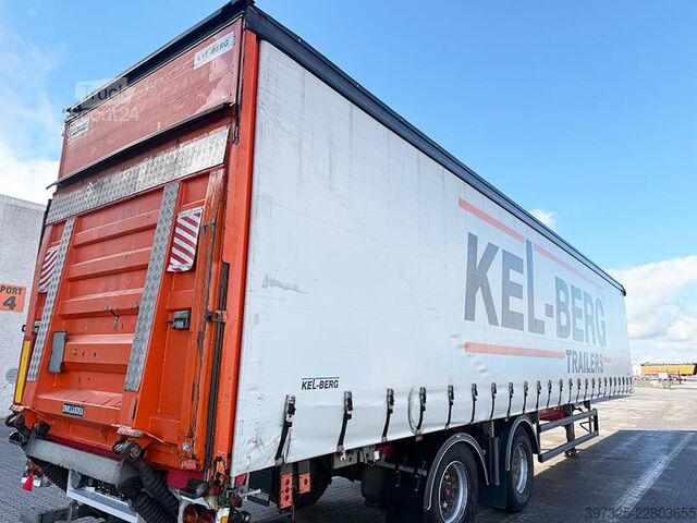 Posuvné plachty Kel-Berg City curtain / 2 axle City-Plane