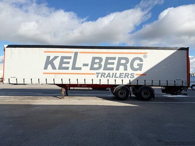 Posuvné plachty Kel-Berg City curtain / 2 axle City-Plane