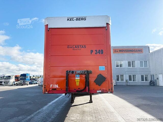 Posuvné plachty Kel-Berg City curtain / 2 axle City-Plane