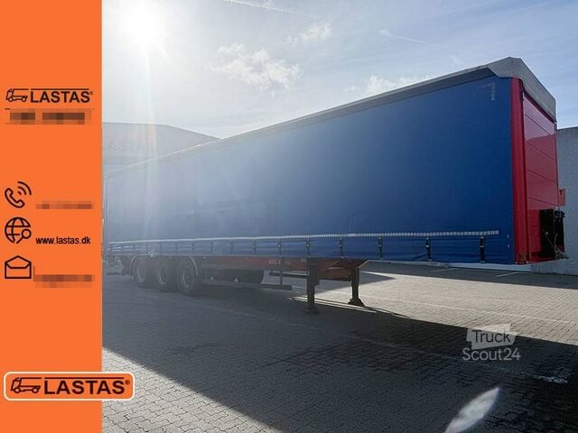 Klizne cerade Kel-Berg 3 axle Curtainsider / Planenauflieger