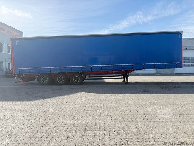 Klizne cerade Kel-Berg 3 axle Curtainsider / Planenauflieger