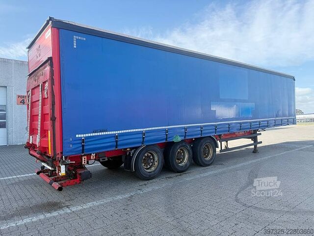 Klizne cerade Kel-Berg 3 axle Curtainsider / Planenauflieger