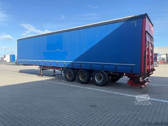 Klizne cerade Kel-Berg 3 axle Curtainsider / Planenauflieger