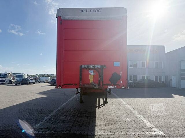 Klizne cerade Kel-Berg 3 axle Curtainsider / Planenauflieger
