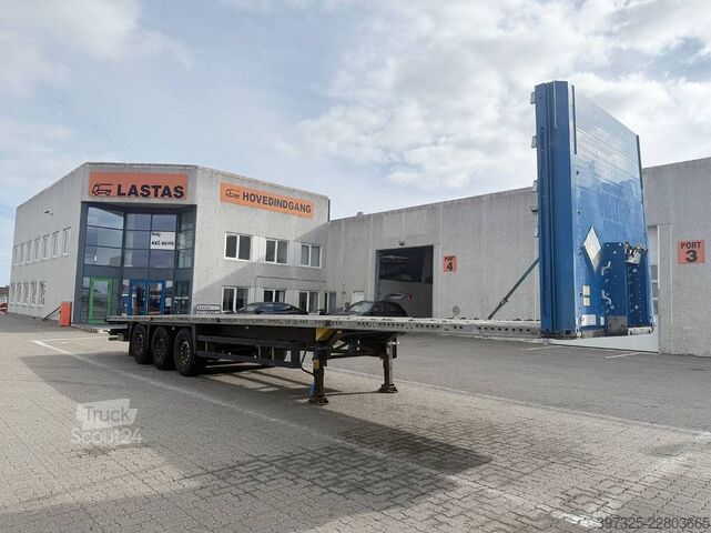 Prikolice platforme Schmitz 3 axle Flatbed / Flachbettauflieger