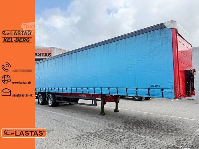 Posuvné plachty Kel-Berg 2 axle Curtainsider / achse Planenauflieger