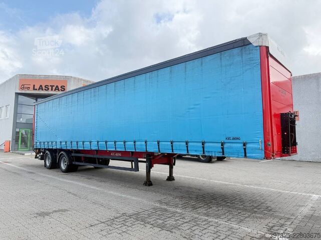 Posuvné plachty Kel-Berg 2 axle Curtainsider / achse Planenauflieger