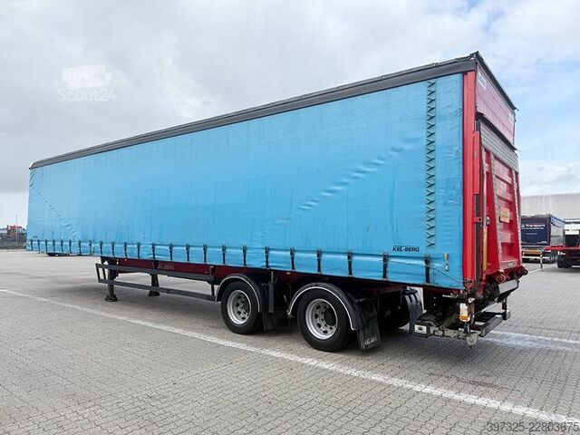 Posuvné plachty Kel-Berg 2 axle Curtainsider / achse Planenauflieger