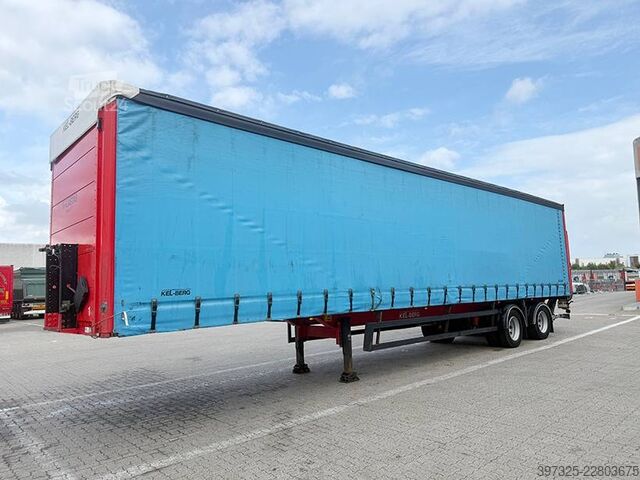 Posuvné plachty Kel-Berg 2 axle Curtainsider / achse Planenauflieger