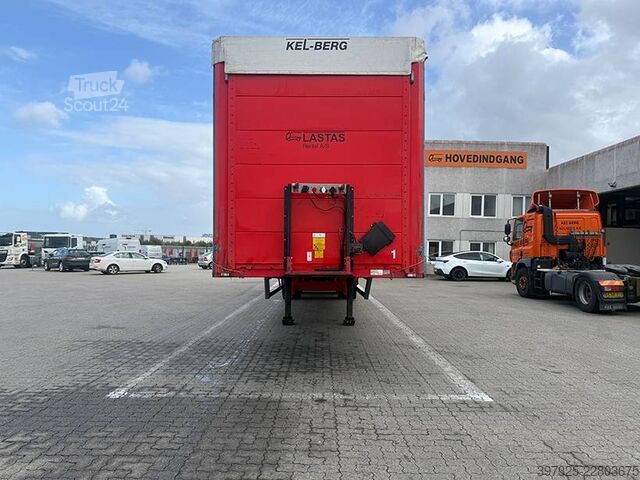 Posuvné plachty Kel-Berg 2 axle Curtainsider / achse Planenauflieger