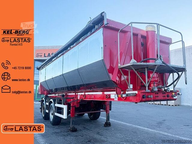 Sklápač KLC 2 axle Tipper / Alukastenmulde Kipper 28m3