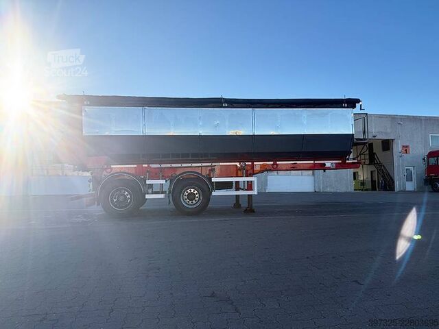 Sklápač KLC 2 axle Tipper / Alukastenmulde Kipper 28m3