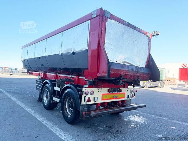 Sklápač KLC 2 axle Tipper / Alukastenmulde Kipper 28m3
