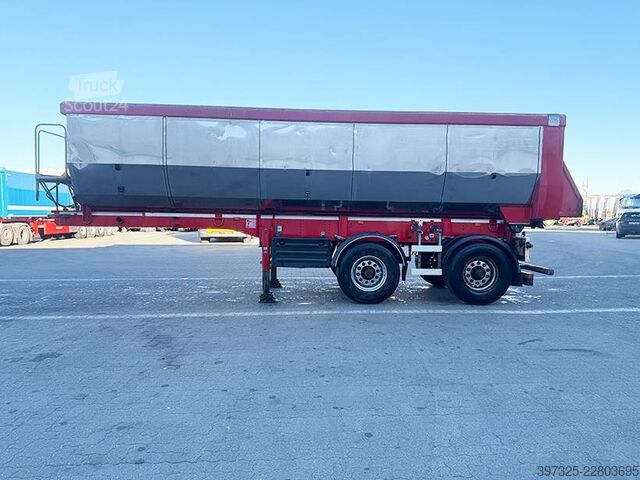 Sklápač KLC 2 axle Tipper / Alukastenmulde Kipper 28m3