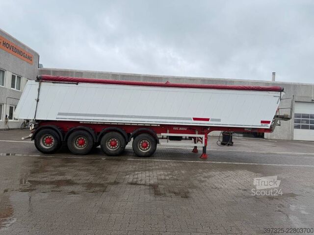 Sklápač Kel-Berg 4 axle Tipper / Alukastenmulde Kipper 37m3