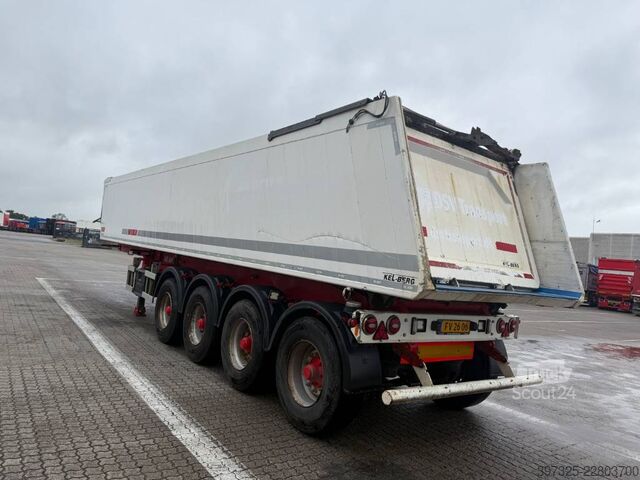 Sklápač Kel-Berg 4 axle Tipper / Alukastenmulde Kipper 37m3