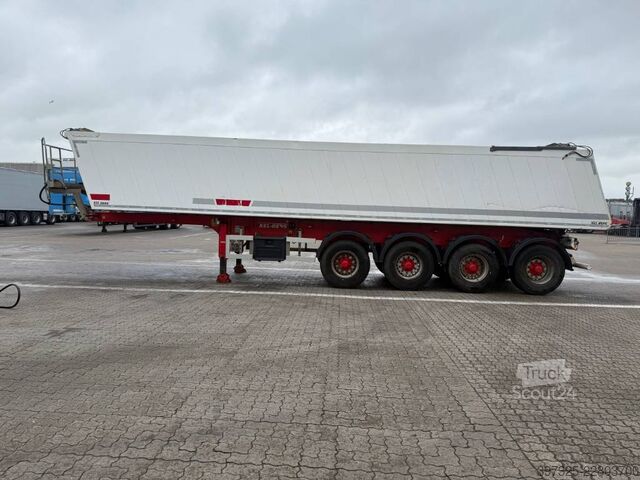Sklápač Kel-Berg 4 axle Tipper / Alukastenmulde Kipper 37m3