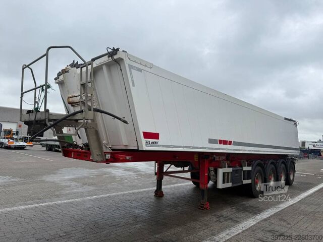 Sklápač Kel-Berg 4 axle Tipper / Alukastenmulde Kipper 37m3