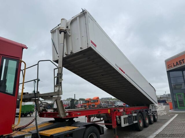 Sklápač Kel-Berg 4 axle Tipper / Alukastenmulde Kipper 37m3