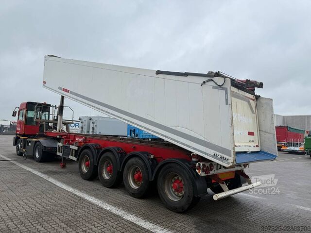 Sklápač Kel-Berg 4 axle Tipper / Alukastenmulde Kipper 37m3