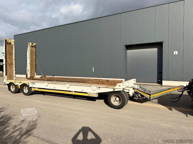 Surbaissé Gheysen en Verpoort R3121C 3-as DIEPLADER / LOWLOADER / TIEFLADER /...
