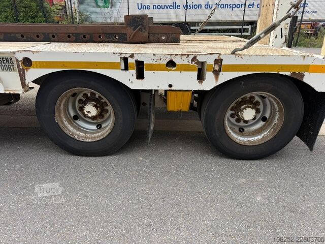 Surbaissé Gheysen en Verpoort R3121C 3-as DIEPLADER / LOWLOADER / TIEFLADER /...