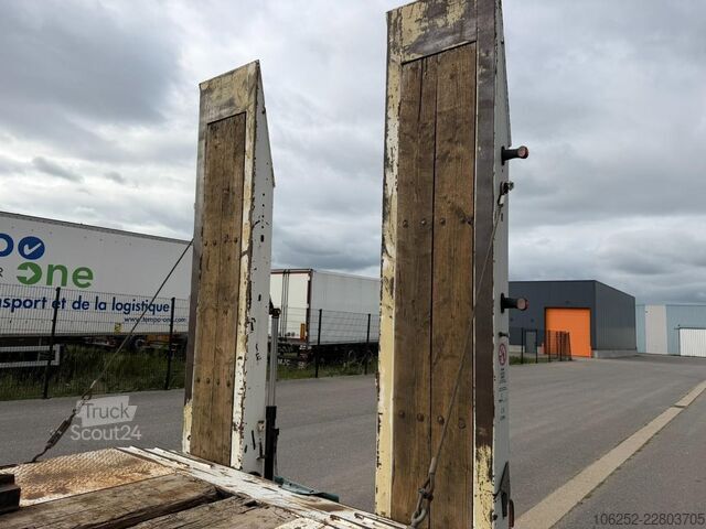 Surbaissé Gheysen en Verpoort R3121C 3-as DIEPLADER / LOWLOADER / TIEFLADER /...