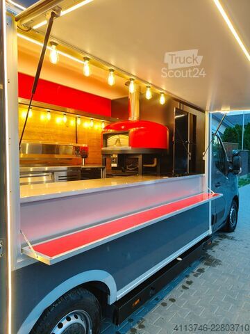 Pizza Food Truck / Gassovn for 5 pizzaer Renault Master