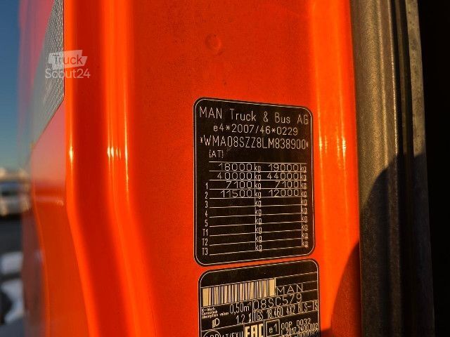 Hazardous materials truck MAN TGS 18.460 4x2 Full ADR EXIII FL