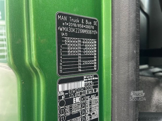 Standard tractor unit MAN TGX 33.510 6x4 BL SA