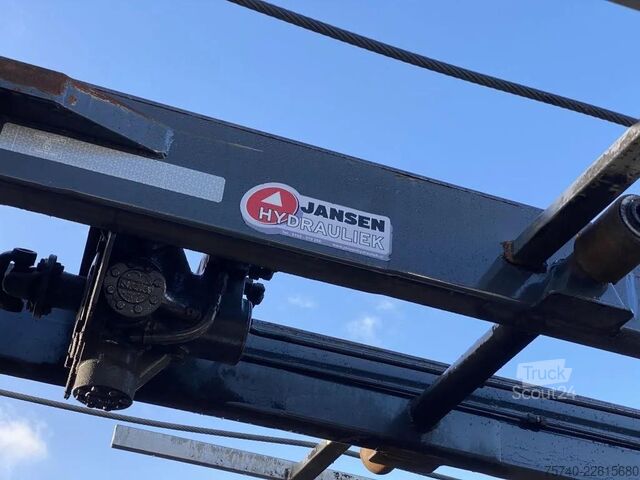 Sistema de braço de gancho Volvo FM 370 + Euro 5 + Palfinger Z-Q170 Crane + 30to...