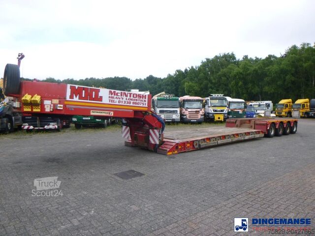 Χαμηλός φορτωτής Faymonville 4-axle lowbed trailer 88t STBZ-4AV