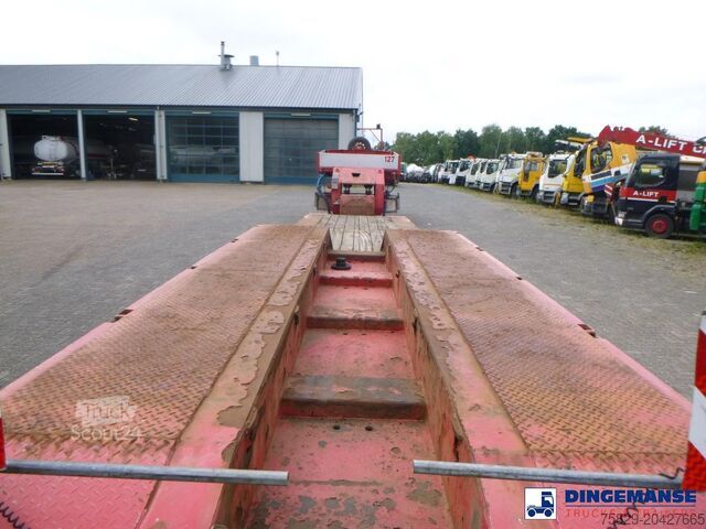 Žemas krautuvas Faymonville 4-axle lowbed trailer 88t STBZ-4AV