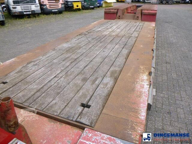 Žemas krautuvas Faymonville 4-axle lowbed trailer 88t STBZ-4AV