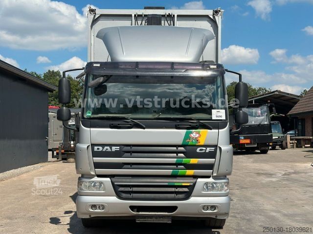 Camião de caixa fechada DAF CF 360 6x2 Kofferaufbau mit Stapleraufnahme
