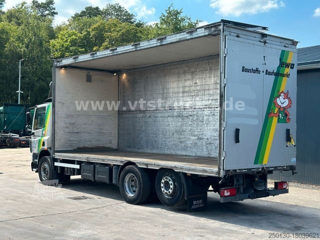 Camião de caixa fechada DAF CF 360 6x2 Kofferaufbau mit Stapleraufnahme